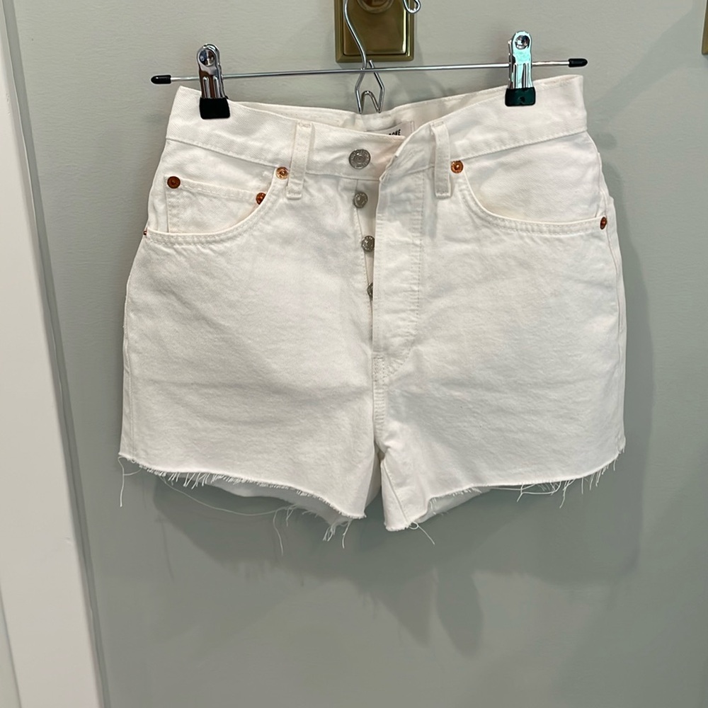 Re/done High Rise Shorts Size 24